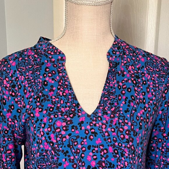 Lilly Pulitzer® Alaina Print Long Sleeve Dress - Picture 6 of 10